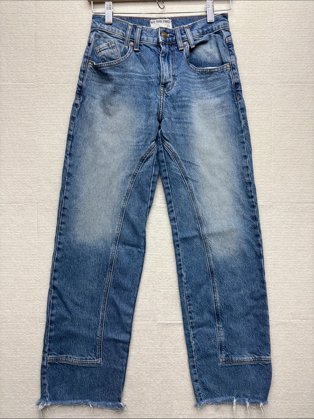 We The Free 25 Light Blue Relaxed Straight Jeans